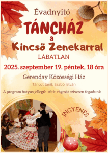 Szeptemberi táncház 2025